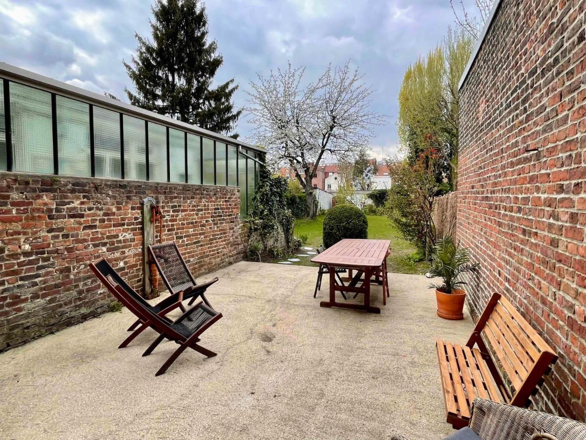 La Chambre Jaune Maison Avec Grande Terrasse Et Garage Prive Vila Lille Exterior foto