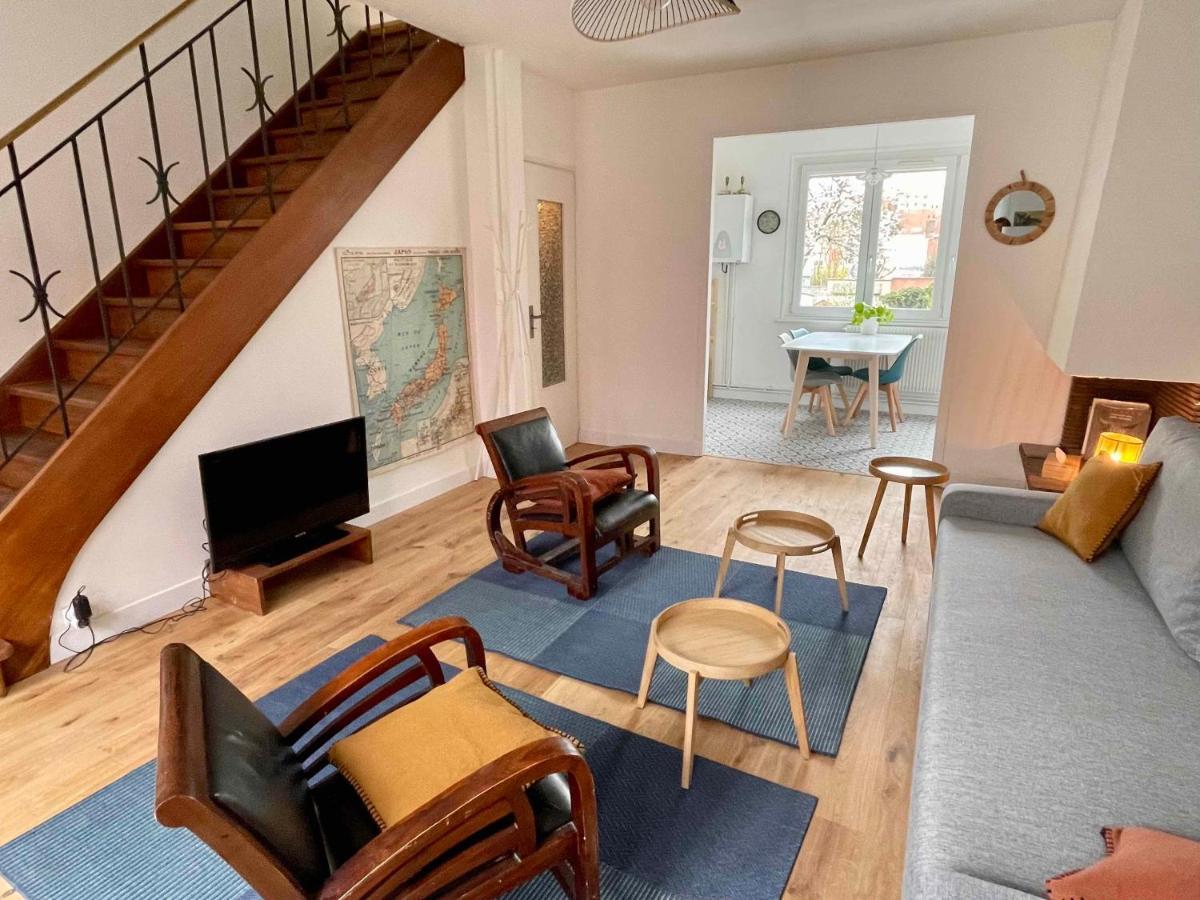 La Chambre Jaune Maison Avec Grande Terrasse Et Garage Prive Vila Lille Exterior foto