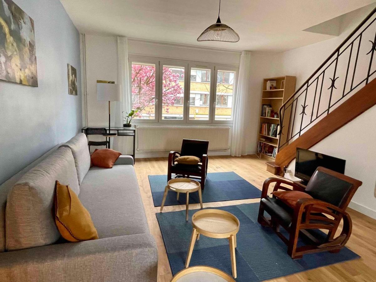 La Chambre Jaune Maison Avec Grande Terrasse Et Garage Prive Vila Lille Exterior foto
