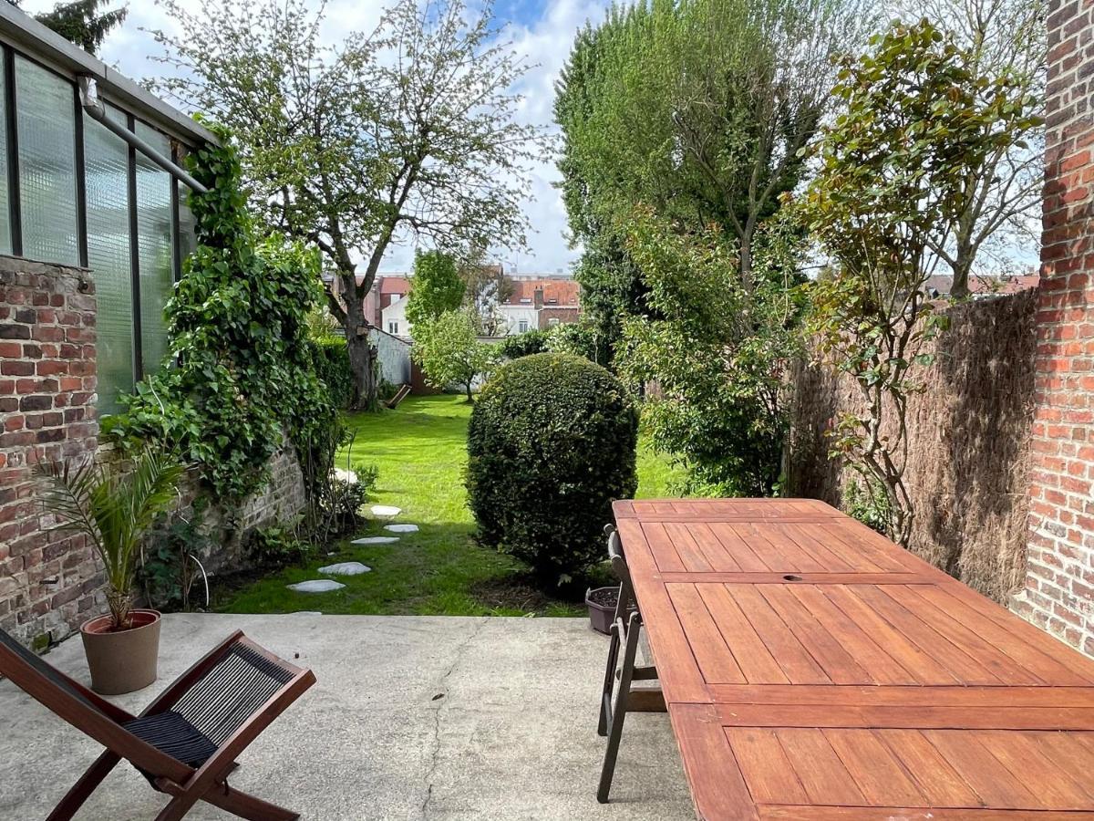 La Chambre Jaune Maison Avec Grande Terrasse Et Garage Prive Vila Lille Exterior foto