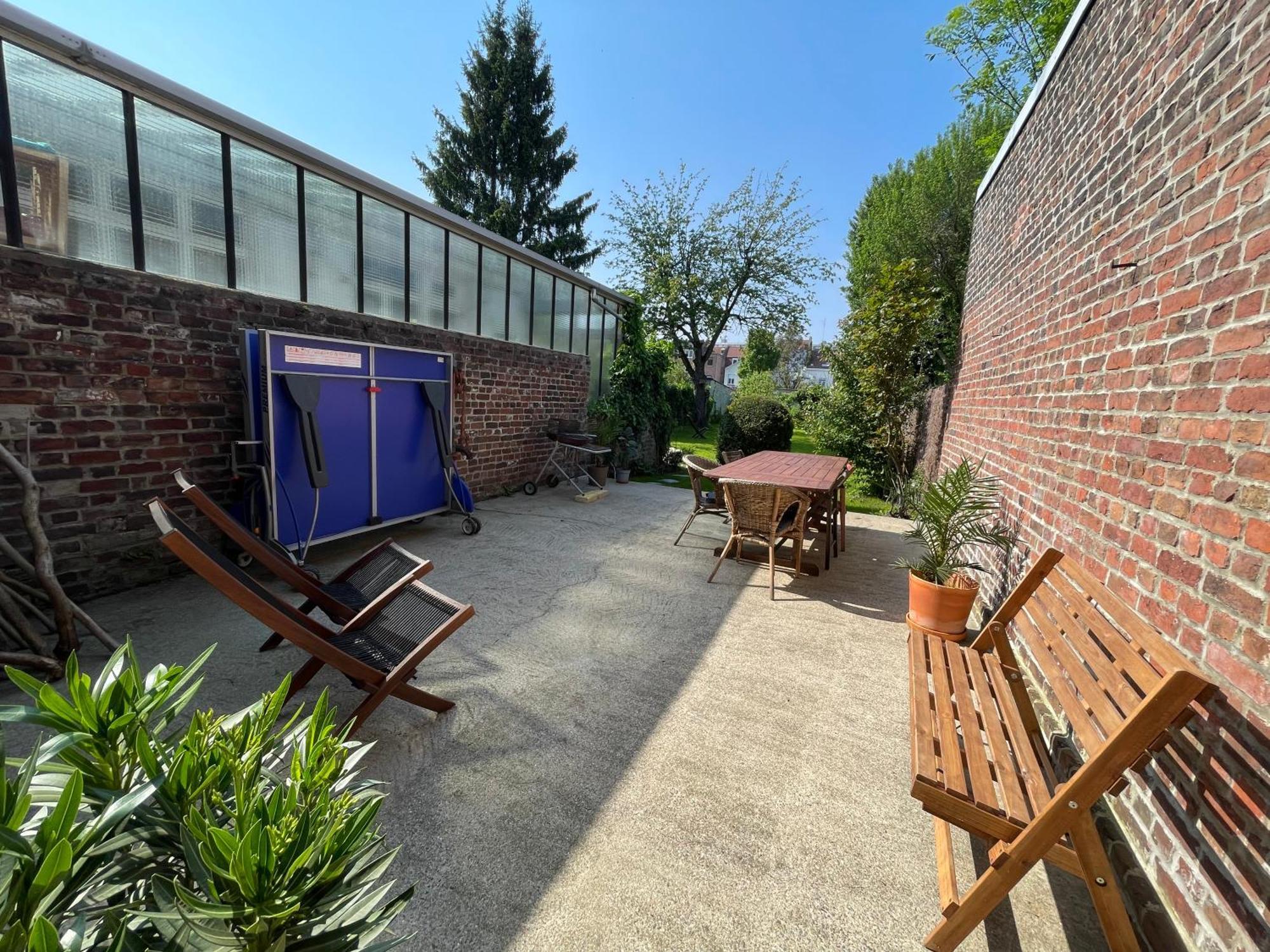 La Chambre Jaune Maison Avec Grande Terrasse Et Garage Prive Vila Lille Exterior foto